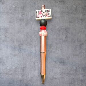 Love Silicone Bead Pen